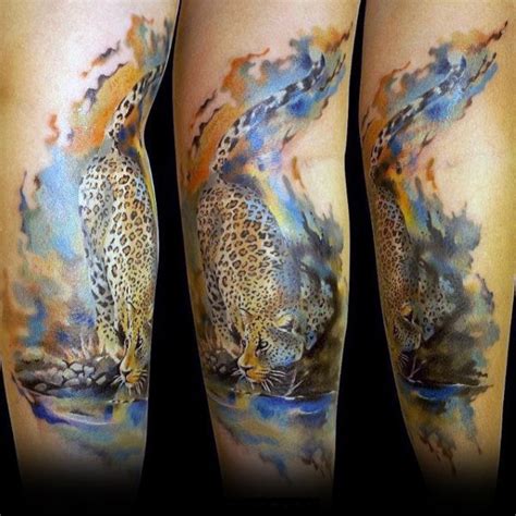 Leoparden Tattoos Symbolik Und Bedeutung