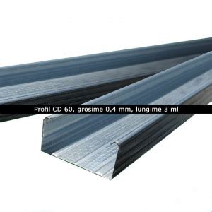 Profil Pentru Placari Tavane Knauf CD 60 0 6mm 3ml