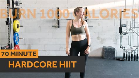 1000 CALORIES WORKOUT 70 MIN HARDCORE HIIT No Equipment 092