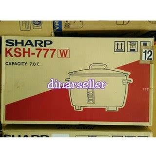 Jual Sharp Jumbo Rice Cooker Ksh W Penanak Nasi Liter Shopee