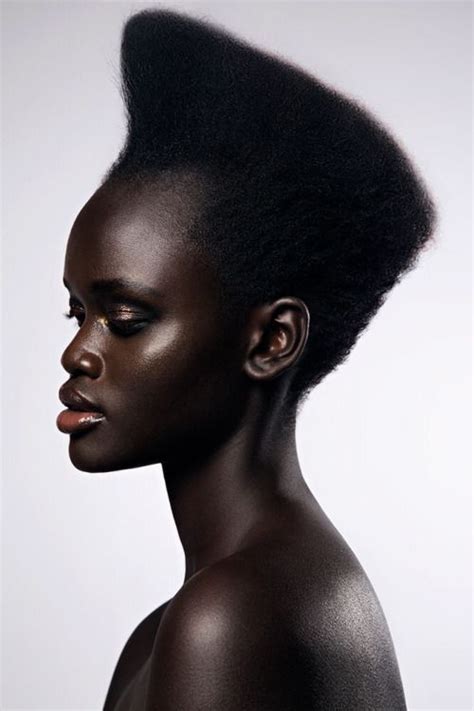 Coiffure Cheveux Afro Cr Pus Naturels Beauty Portrait Portrait