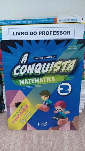 Matematica A Conquista 2 Jose Ruy Giovanni Jr Livro Do Professor Parcelamento Sem Juros