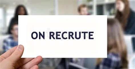 Avis De Recrutement Postes Vacants Disponibles