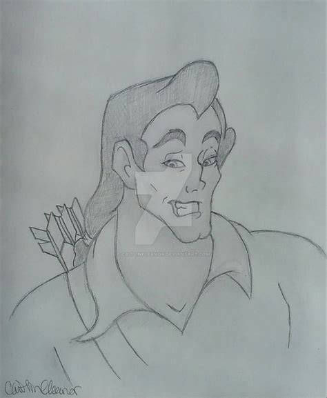 Gaston Sketch By Caitlineleanor On Deviantart