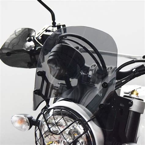 Rs Motorcycle Solutions Windshields Suitable For Ducati Scrambler Desert Sled