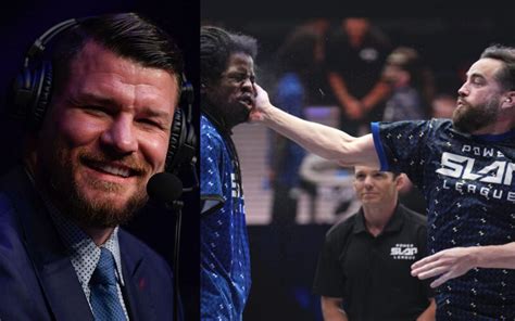 WATCH UFC Hall Of Famer Michael Bisping Slaps Power Slap League