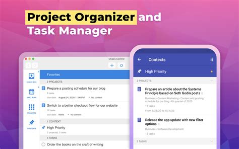 Manage your goals, to-do lists and tasks with Chaos Control | Gamify List