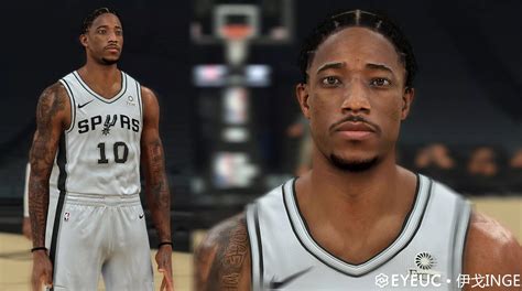 NBA 2K21 DeMar DeRozan Cyberface and Body Update by INGE