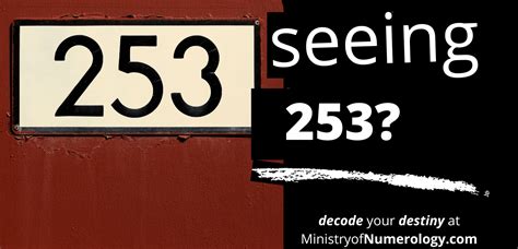 253 Angel Number - Meaning, Significance & Symbolism | Ministry Of ...