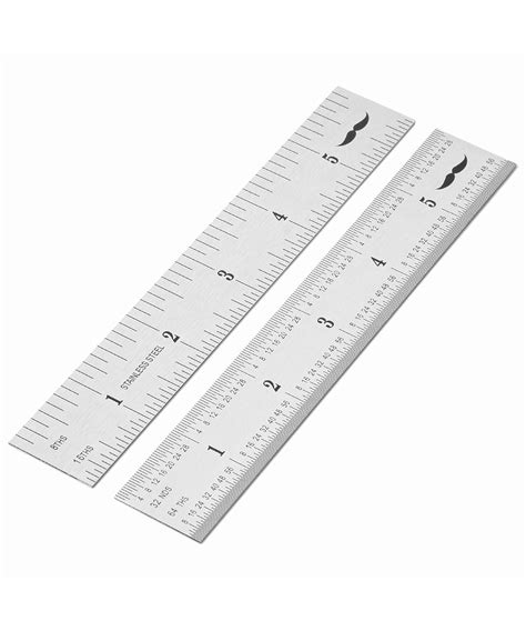 Mr Pen Machinist Ruler Ruler 6 Inch Mm Ruler Metric Ruler