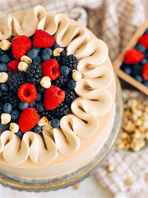 Berry Good Hazelnut Ricotta Cake - Cake by Courtney