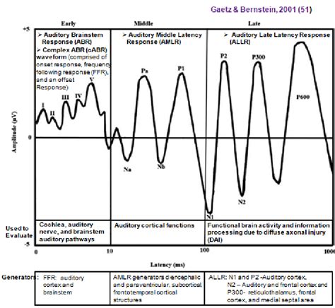 Auditory Evoked Potentials Aeps Download Scientific Diagram