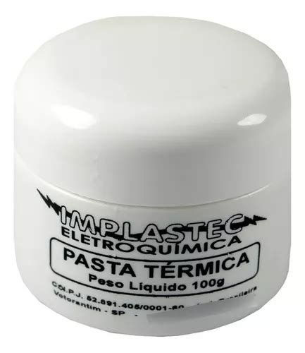 Pasta T Rmica Implastec G Cor Branco Mercadolivre