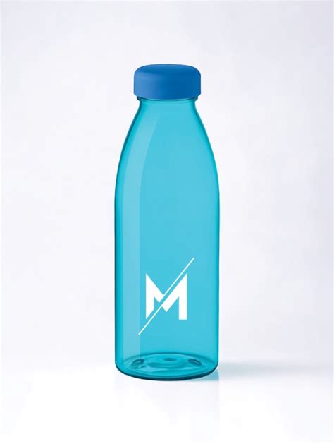 Custom Branded Recycled Plastic Water Bottle | 5 Colours – Brand Stamp