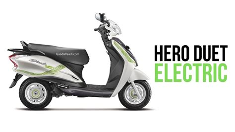 Hero Duet E Electric Scooter India Launch In The Coming Months Report