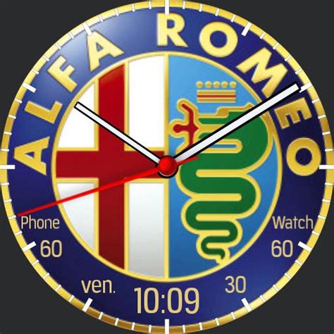 Alfa Romeo watch • WatchMaker: the world's largest watch face platform