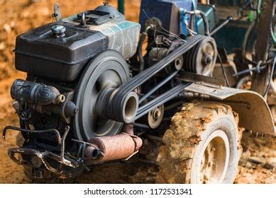 working tractor head stock photo edit
