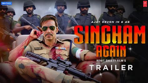 Singham Again Official Trailer Update Ajay Devgn Kareena Kapoor