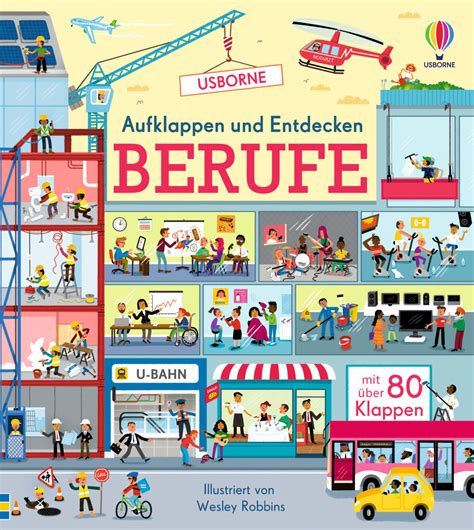 Usborne Aufklappen Und Entdecken Berufe St Dauerhaft G Nstig Online