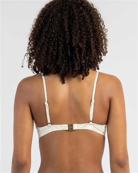 Shop Topanga Pacific Underwire Bikini Top In Cream Fast Shipping