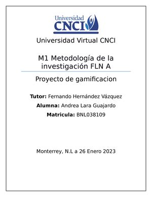 Actividad Universidad Virtual Cnci Materia Metodolog A De La