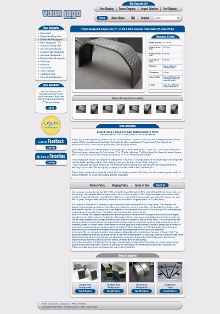 Mobile Responsive eBay Template | Custom eBay Listing Templates