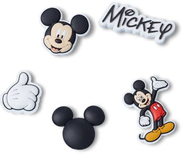 Disney Mickey Pack Jibbitz Charms Crocs