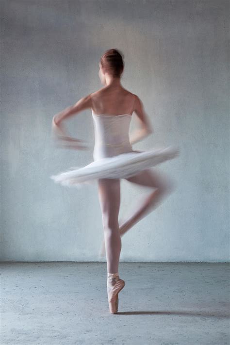 Back Of Ballerina Spinning by Dimitri Otis