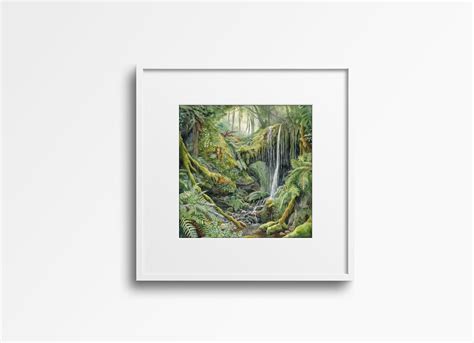 Enchanted Forest Waterfall Digital Download Set of 4 - Etsy