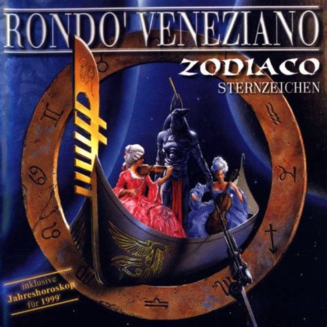 Car Tula Frontal De Rondo Veneziano Zodiaco Portada