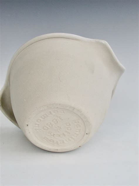 Early Production Bennington Pottery Batter Bowl For Sale At 1stdibs