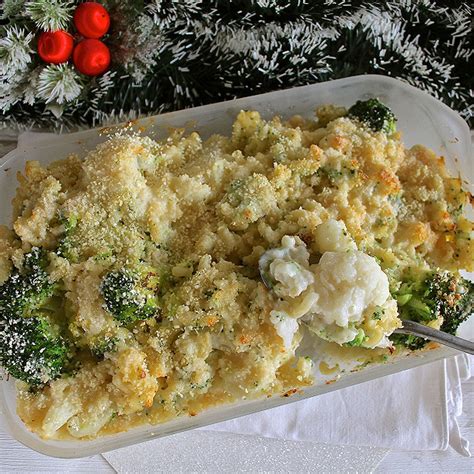 Recette Gratin De Chou Fleur Brocoli Et Petites P Tes Au Parmesan