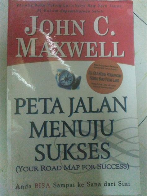 John C Maxwell Peta Jalan Menuju Sukses On Carousell