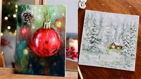 Christmas Painting Ideas - Painters Legend