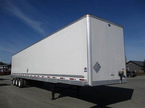 2015 Utility 4000dx 53 Ft Dry Van Trailer Swing Door Air Ride Tri Axle Sliding Axle For