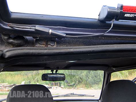Установка дополнительного стоп-сигнала - ВАЗ-2108 Lada Samara
