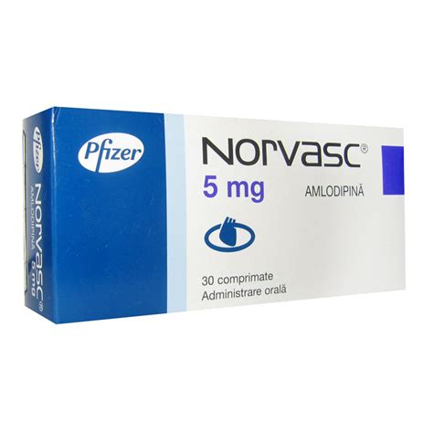 Norvasc 5 Mg 30 Comprimate Catena Ro