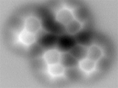 Une Liaison Hydrog Ne Observ E Par Microscopie Force Atomique