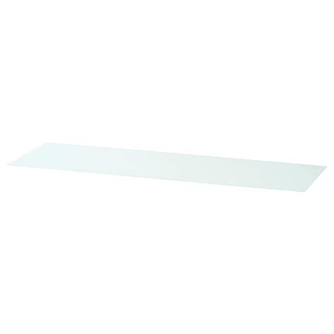 MALM glass top, white, 63x187/8" - IKEA