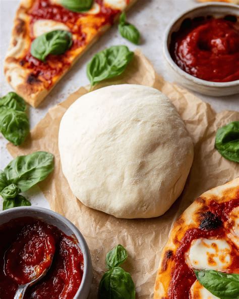 homemade pizza dough recipe crisp  soft  delight