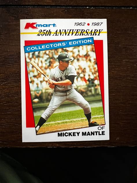 Kmart Th Anniversary Topps Stars Of The Decades Mickey