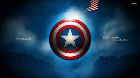 HD wallpaper: Captain America, typography, flag, Marvel Cinematic Universe | Wallpaper Flare