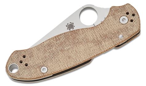 Spyderco Para 3 Compression Lock Folding Knife 295 Cpm Cruwear Satin