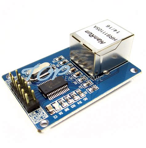 10PCS ENC28J60 Ethernet LAN Network Module For Arduino SPI AVR PIC LPC