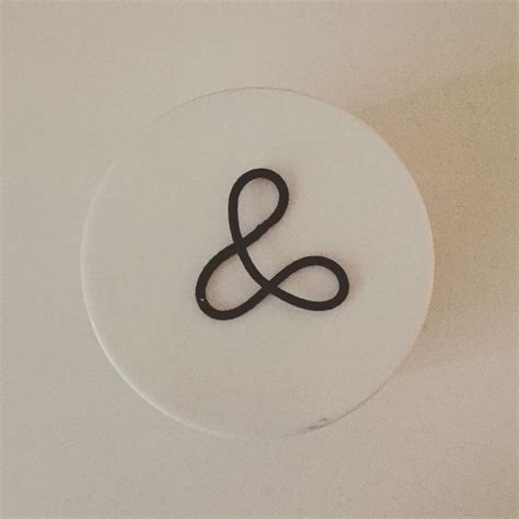 Ampersand Love Taken By Jeana Rosado Ampersand Washer Necklace