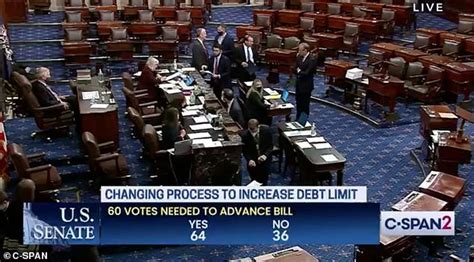 Senate Approves Plan To Lift The Debt Ceiling