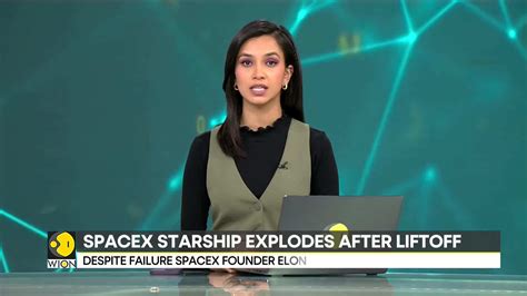 Elon Musks Spacex Starship Rocket Explodes Mid Flight After Launch