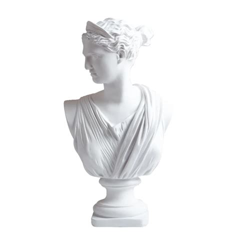 Apollo cabeça retratos busto mitologia grega artemis estátua decoração