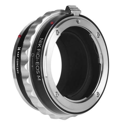 Adapter für Nikon G F AI AIS D Objektiv auf Canon EOS M Mount Kamera