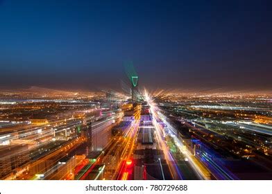 Riyadh Skyline Night 4 Zoom Effect Stock Photo 780729688 | Shutterstock